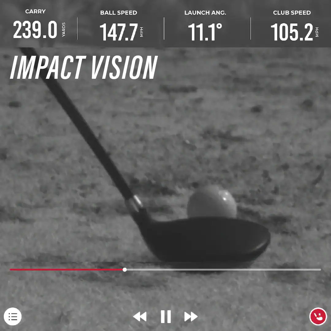 Rapsodo MLM2PRO Launch Monitor Impact Vision
